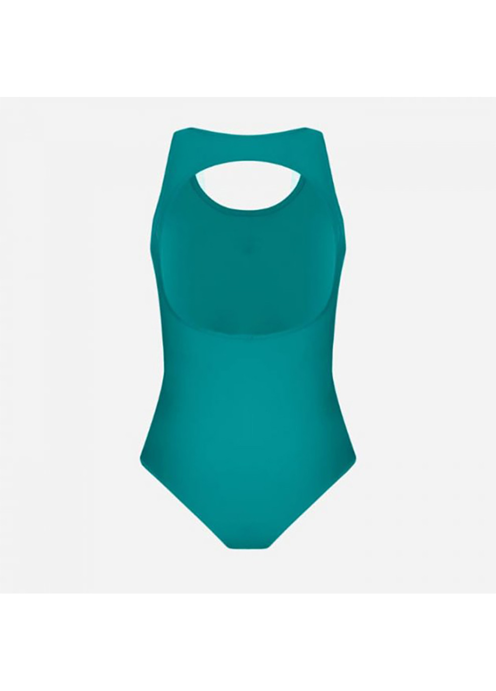 Зеленый демисезонный купальник слитный женский solid o back swimsuit зеленый Arena