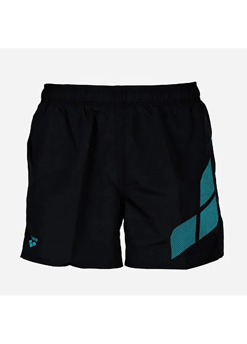 Мужские черные спортивные плавки-шорты для мужчин men's beach short logo черный Arena