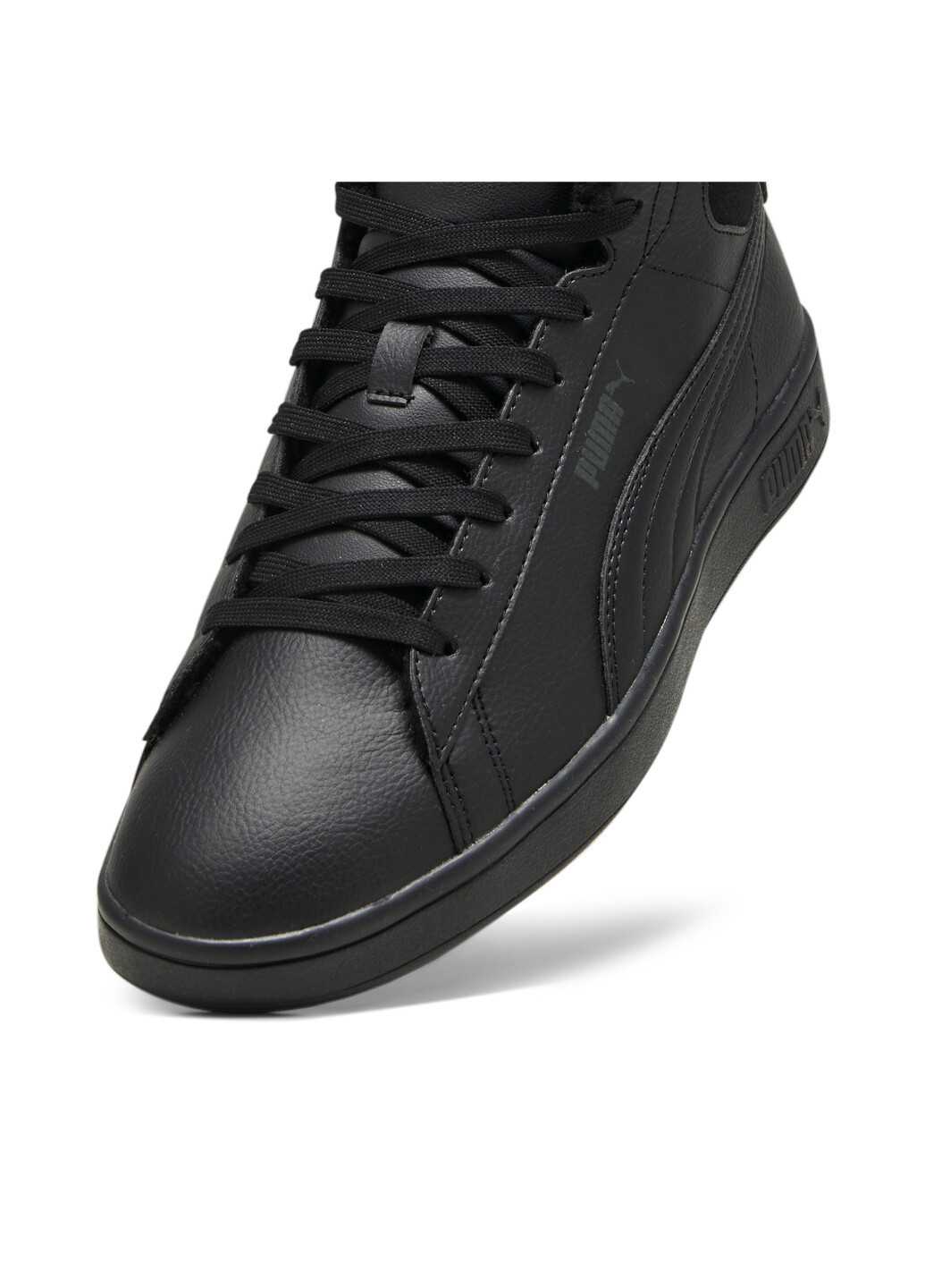 Чорні кросівки smash 3.0 mid wtr sneakers Puma