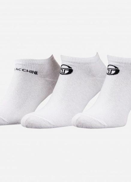 Шкарпетки 3-pack білий unisex 39-42 Sergio Tacchini (261766378)