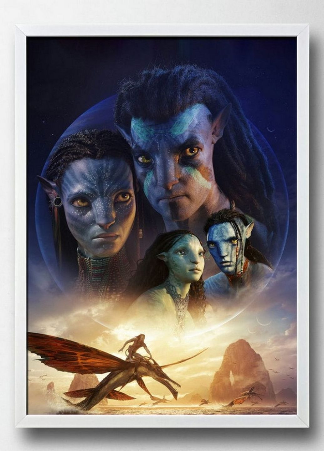 Постер на ПВХ "Avatar Poster" 2212570086 белая рамка 50х70 см, Vse-detyam UKRPOSTER (261028683)