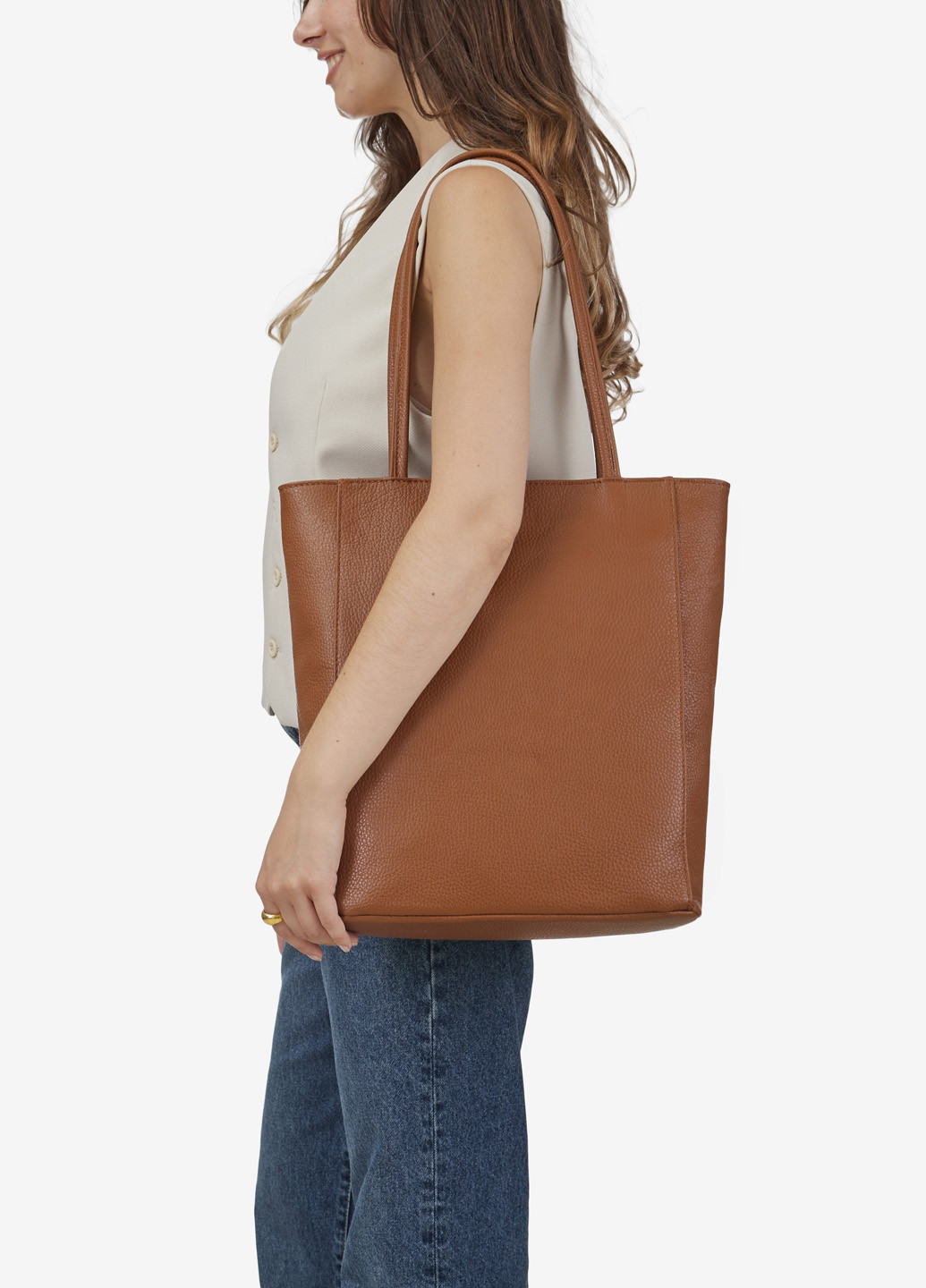 Сумка жіноча шкіряна шоппер велика Shopper Regina Notte (261029285)