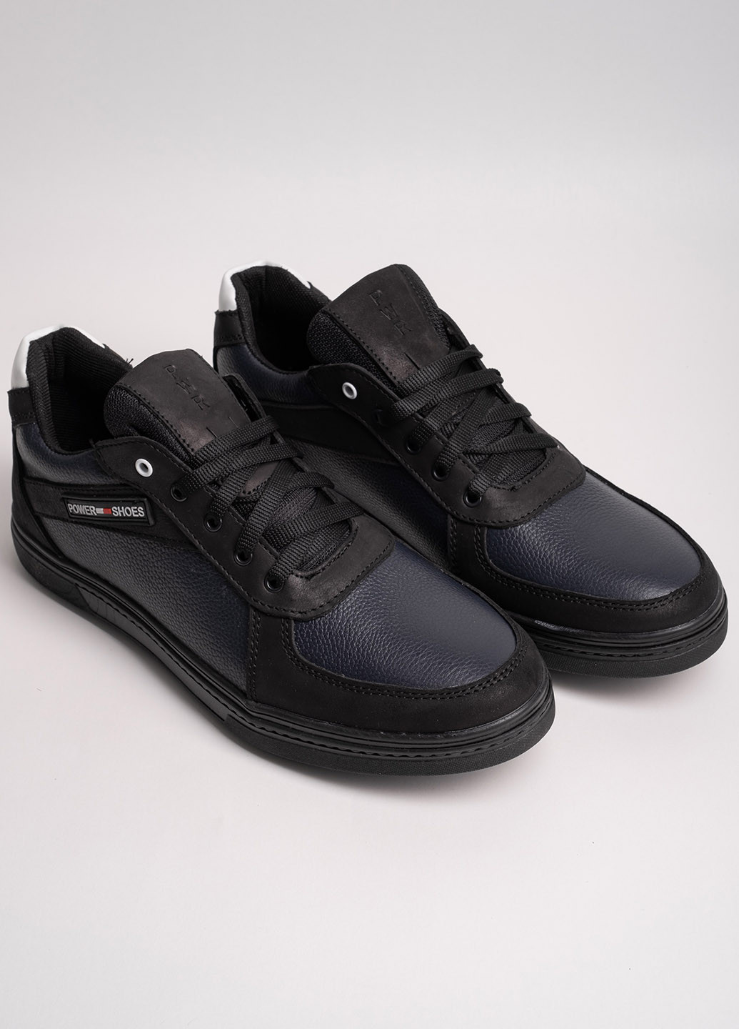Синій кеди чоловічі n3/p чорні шкіряні 340765 Power
