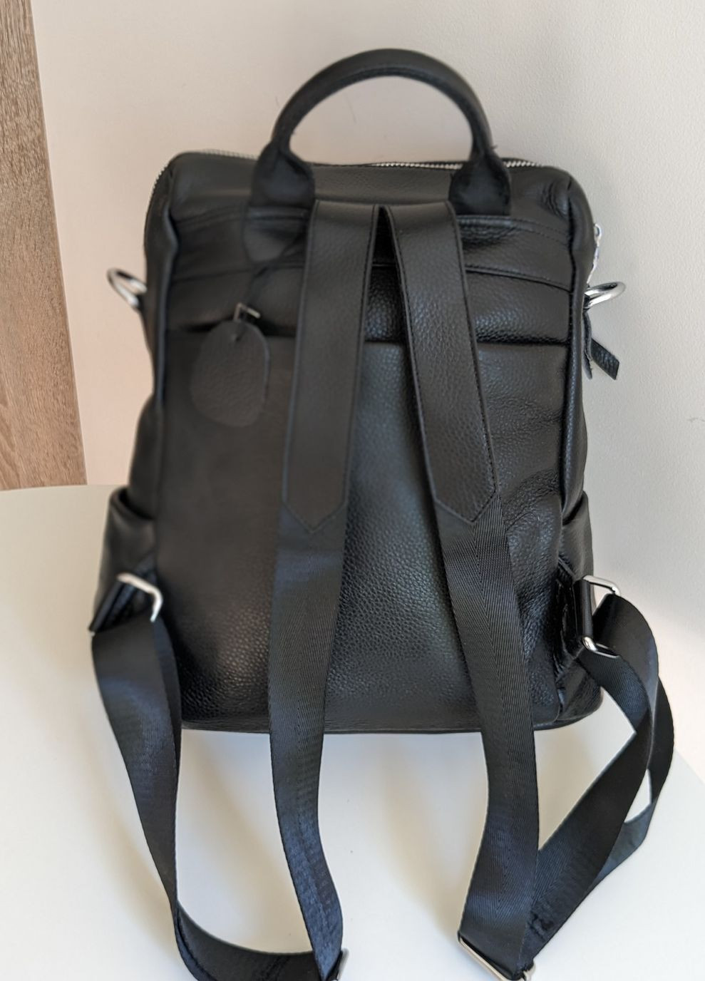Кожаный рюкзак-сумка для формату А4 Vishnya (261030958)