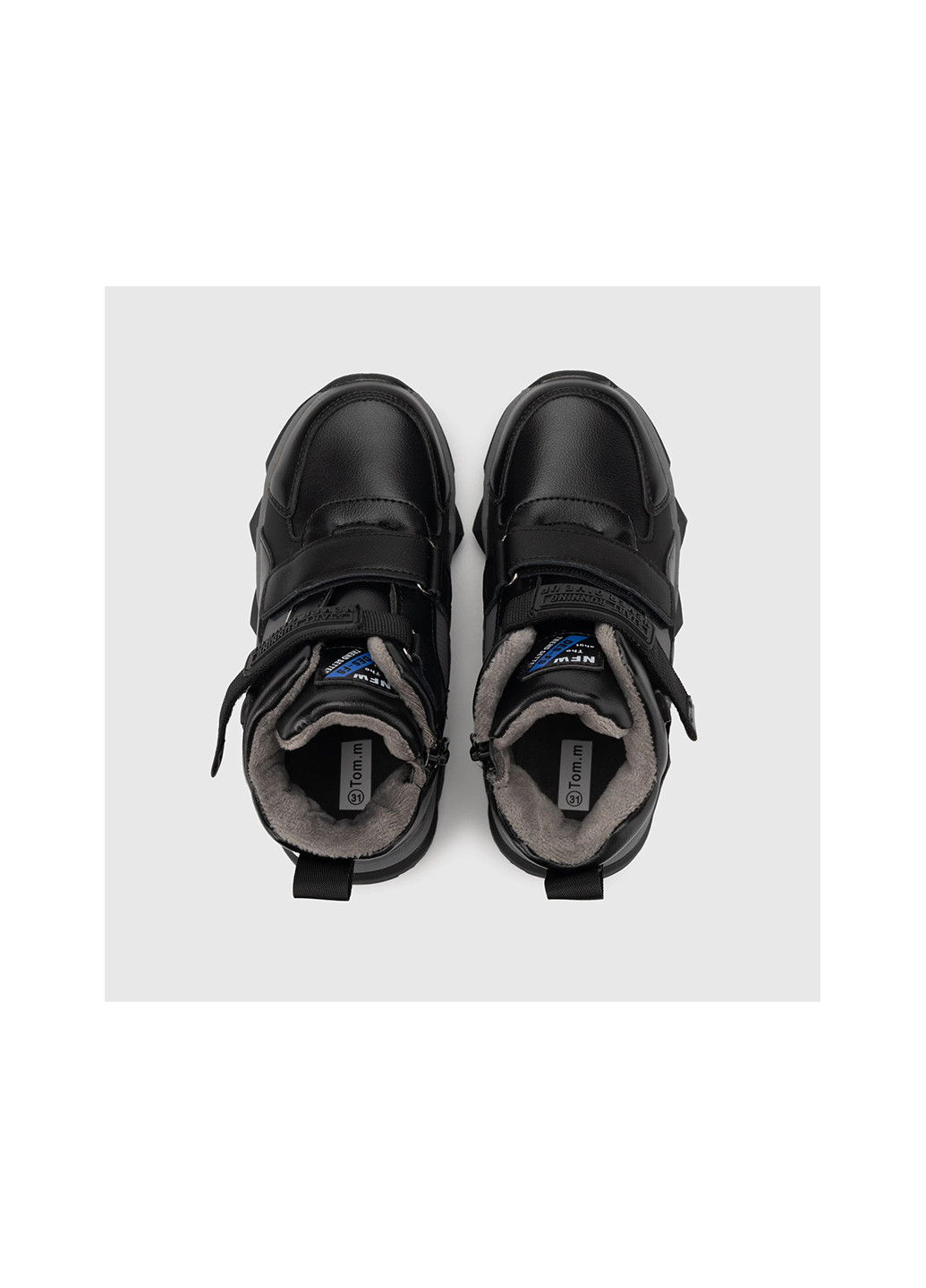 Черные повседневные осенние ботинки Tom.M