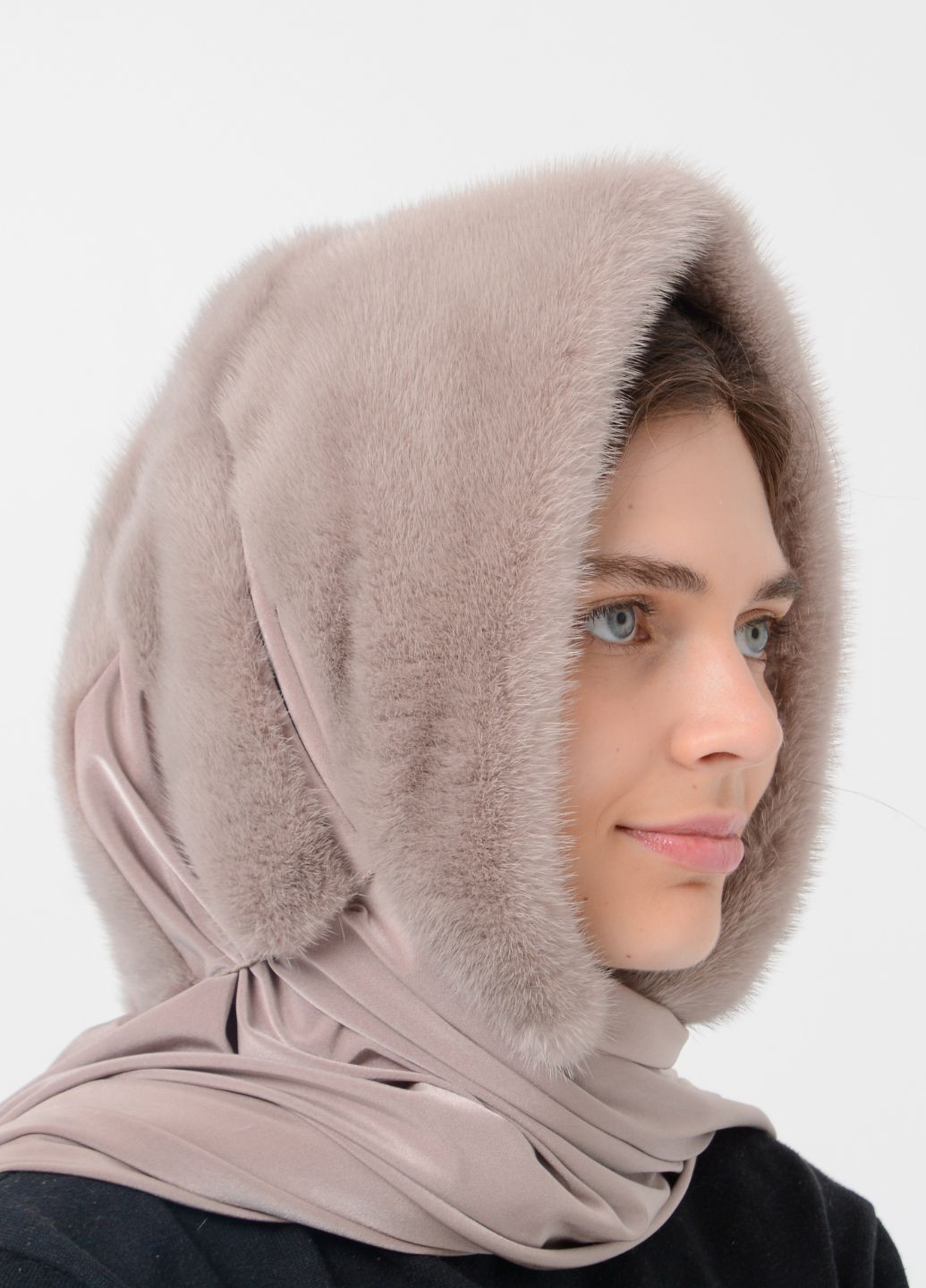 Жіноча норкова хустка Меховой Стиль Паук (261246429)