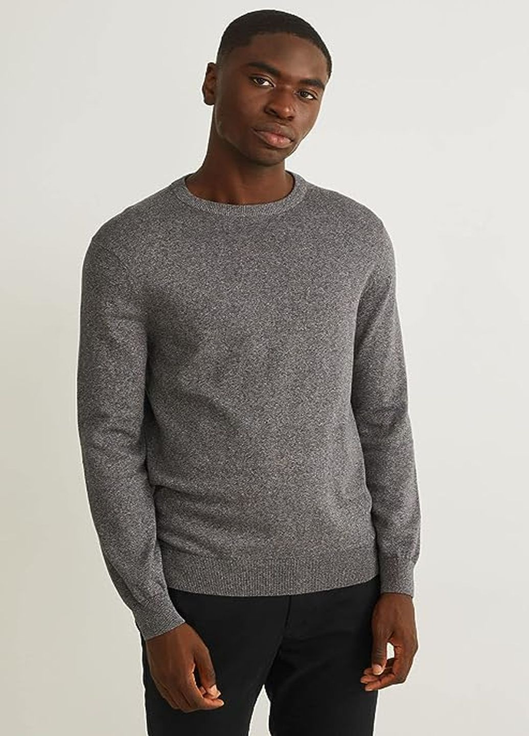 Серый демисезонный свитер C&A