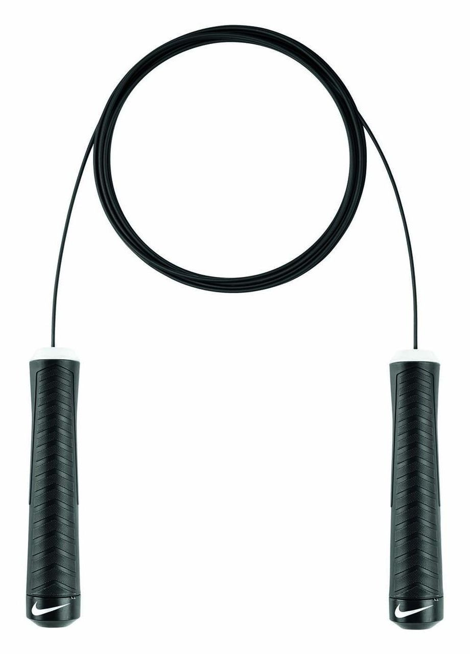 Скакалка обважнена FUNDAMENTAL WEIGHTED ROPE чорний Unisex NS Nike (261766612)