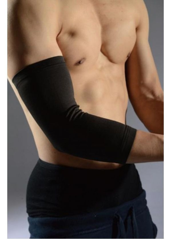 Фиксатор локтя ELBOW SUPPORT черный unisex L/XL LiveUp (261765944)