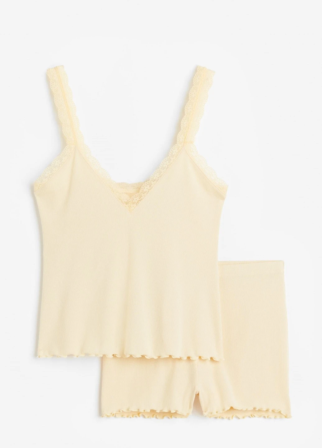 Желтая всесезон пижама H&M