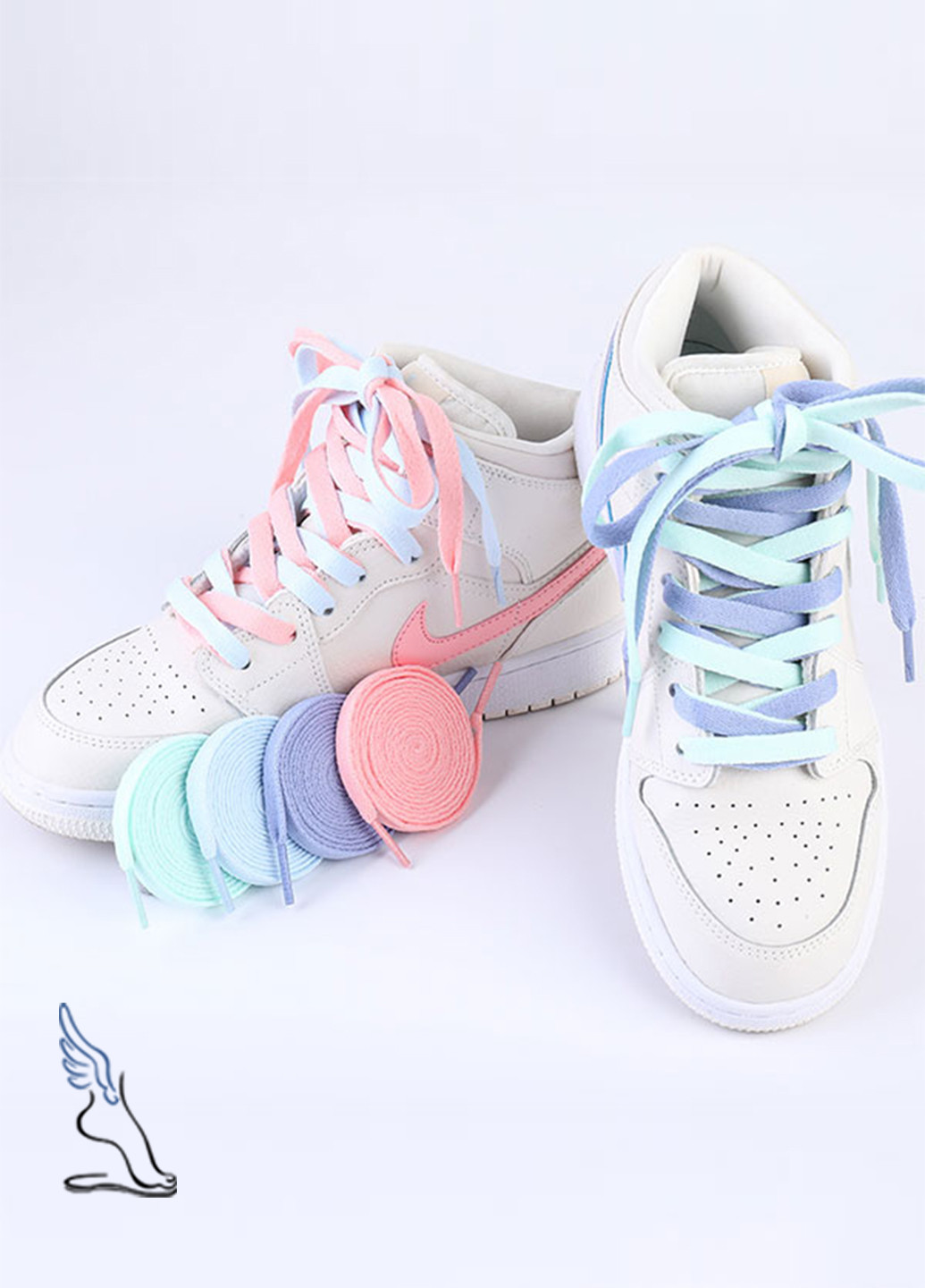 Плоскі шнурки для взуття, 120 см, колір №44 No Brand (261764739)