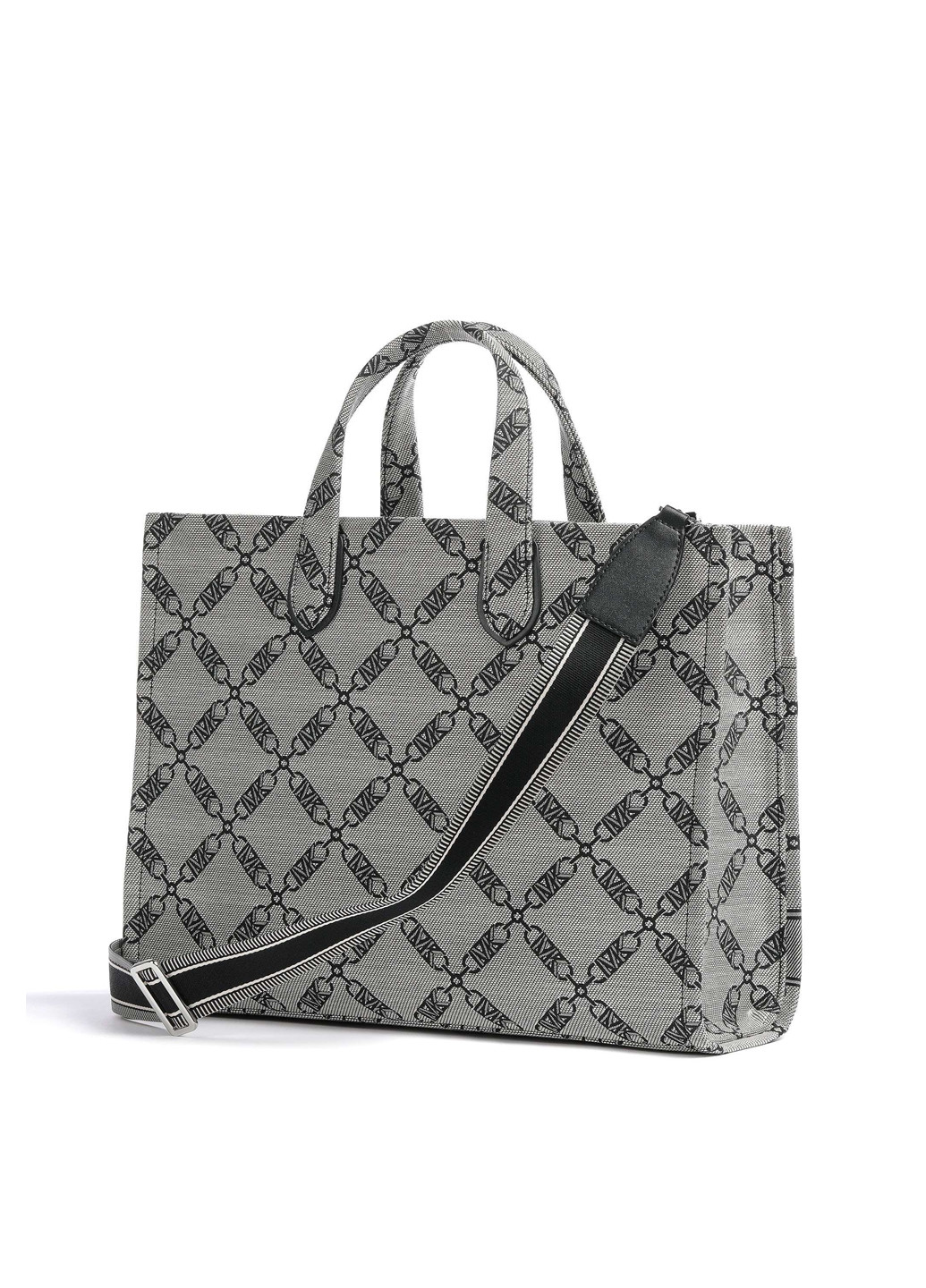 Сумка женская из жакардовая Michael Kors gigi large empire logo jacquard tote bag (261324597)