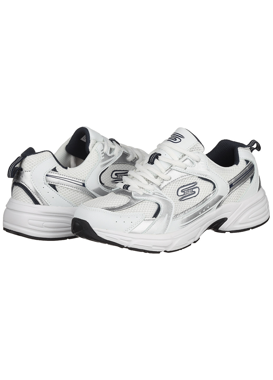 Белые демисезонные мужские кроссовки Baas CX500-4