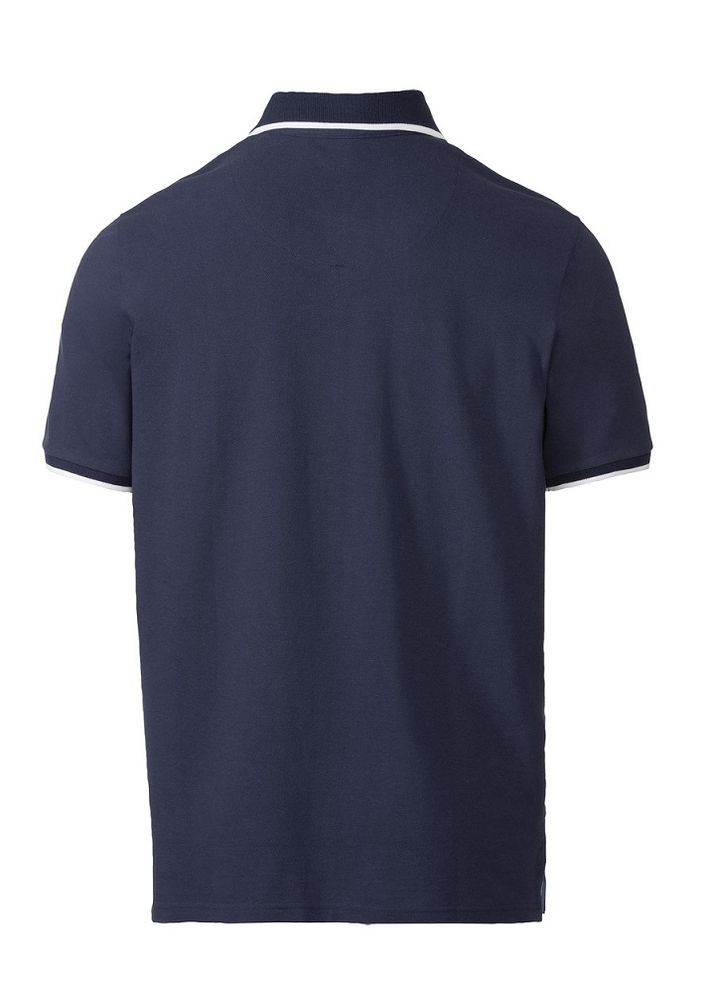 Темно-синяя футболка-мужскoe поло для мужчин Livergy