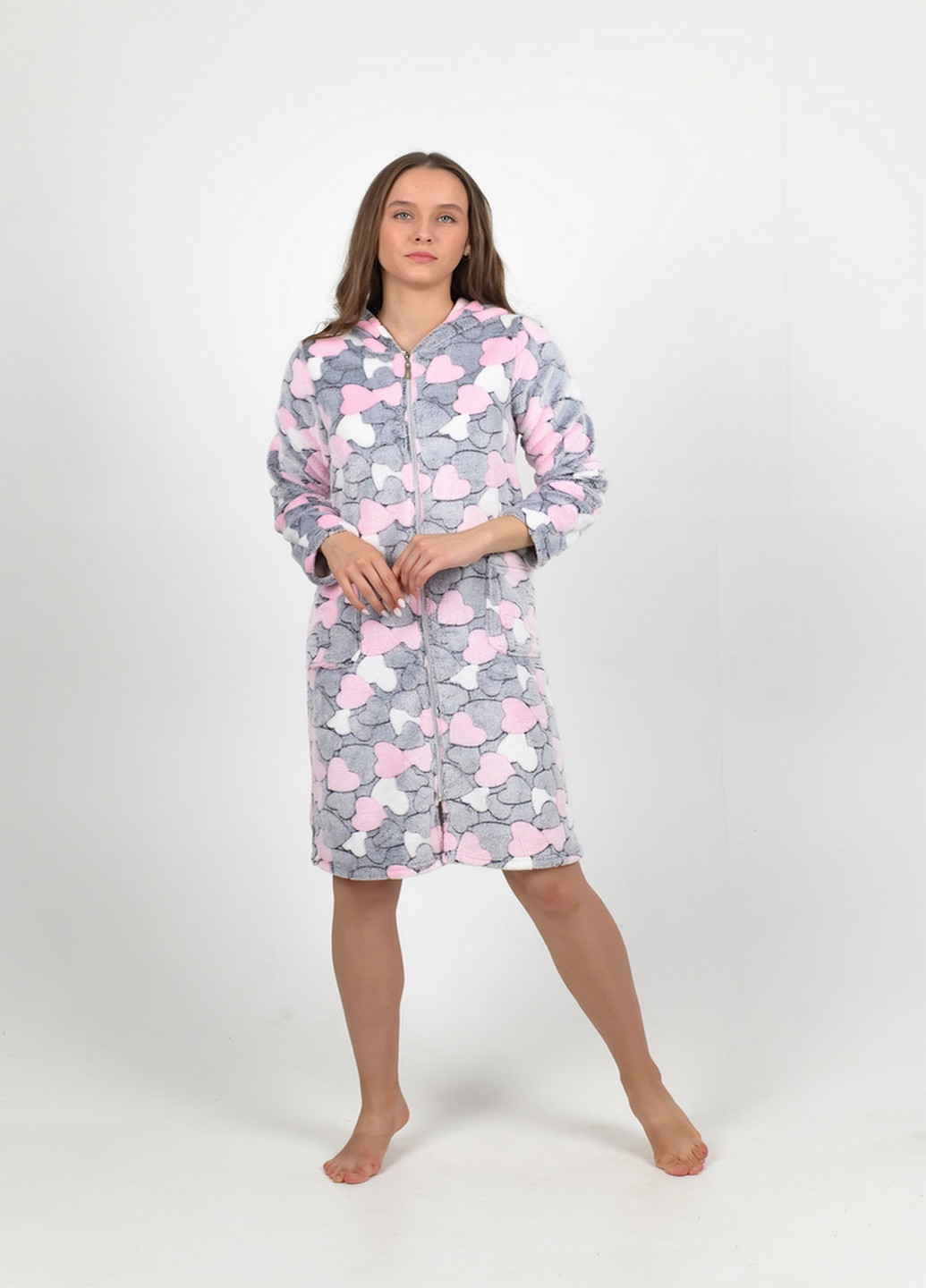 Халат женский велсофт N.EL. (261404581)