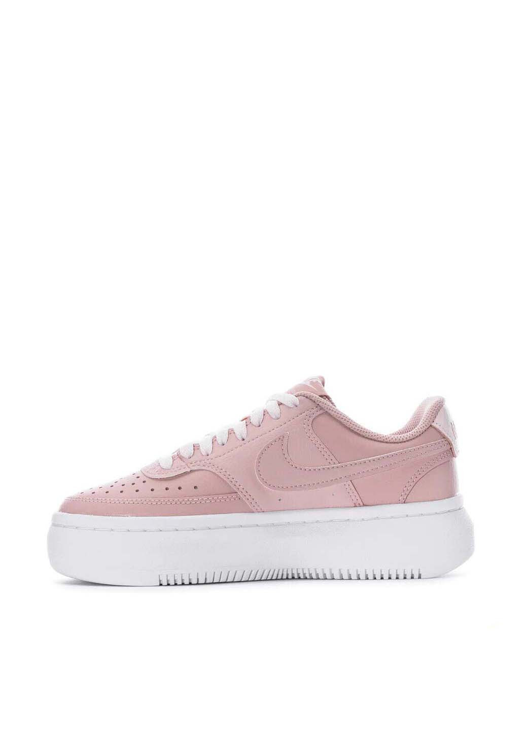 Цветные демисезонные кроссовки женские court vision alta pink Nike