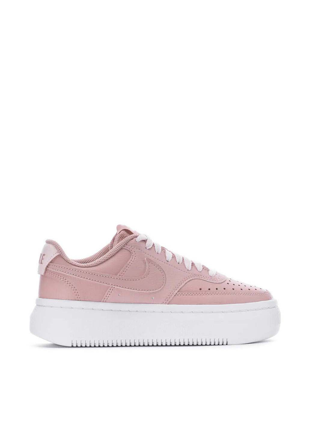 Цветные демисезонные кроссовки женские court vision alta pink Nike