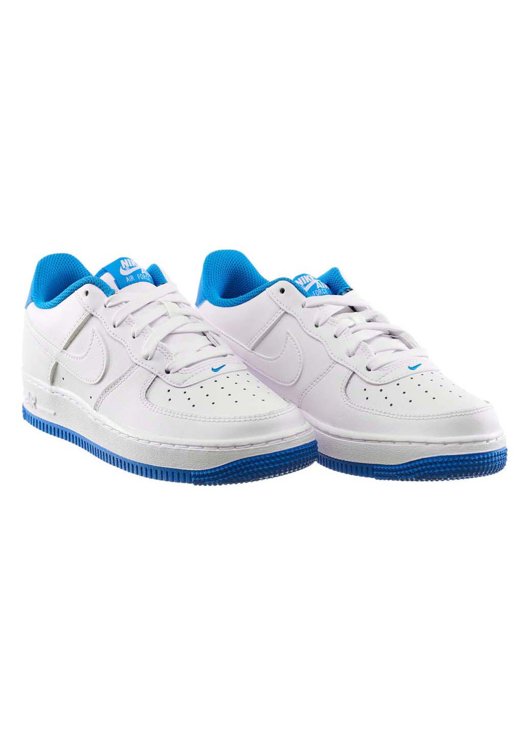 Білі осінні кросівки жіночі force 1 gs Nike
