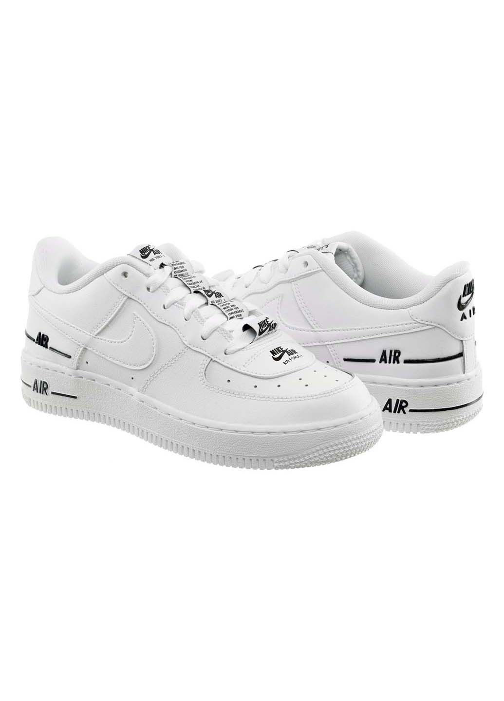Білі осінні кросівки жіночі air force 1 lv8 3 Nike
