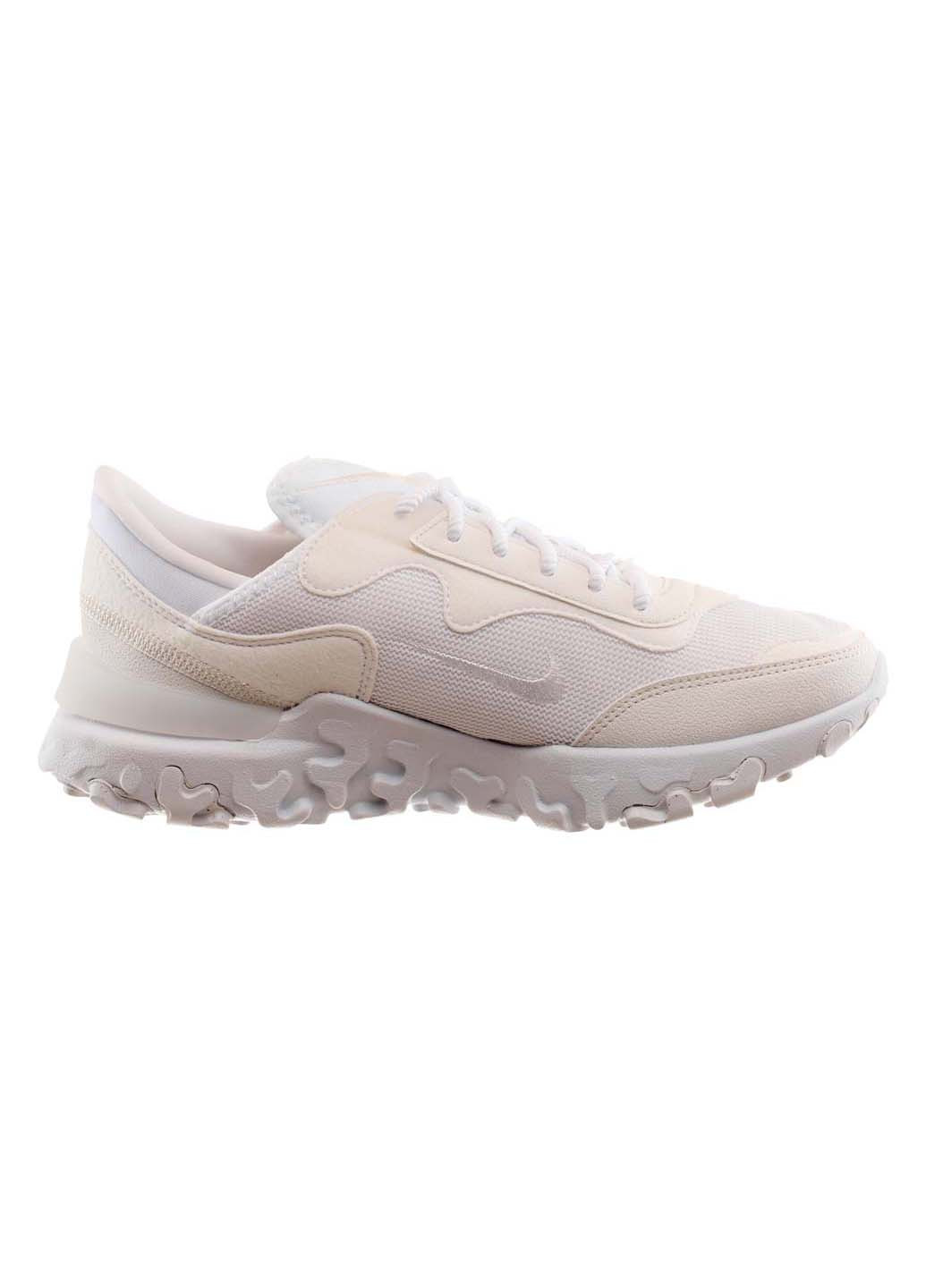 Білі осінні кросівки жіночі react r3vision Nike