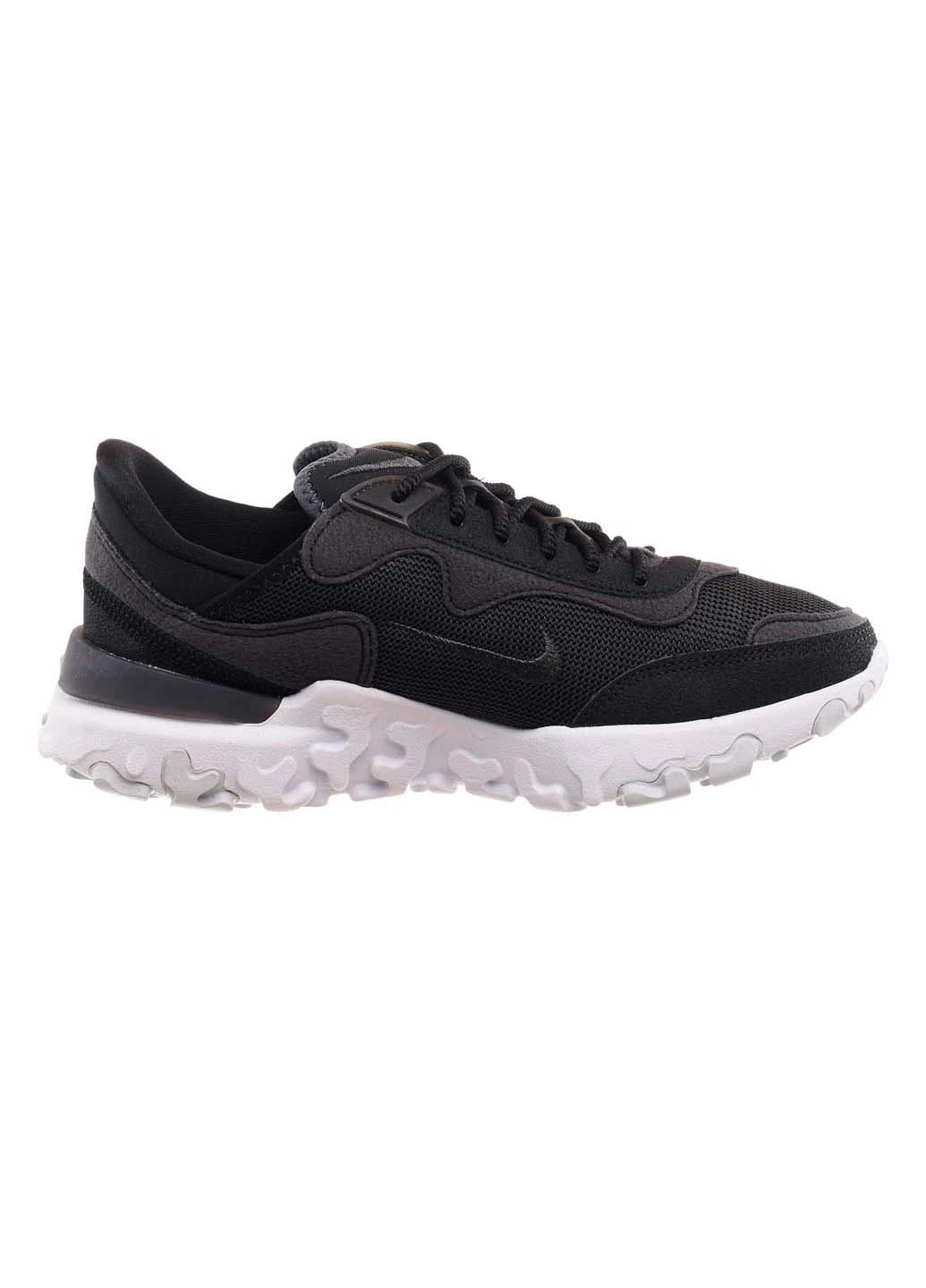 Кросівки жіночі React R3vision Nike чорні демісезони (261330711)
