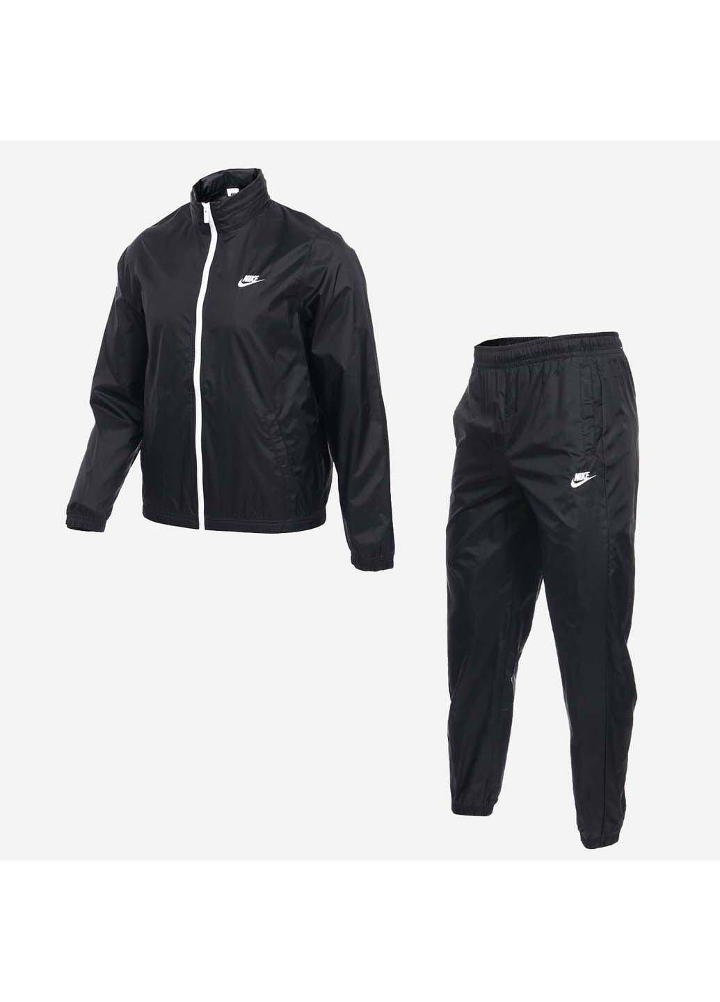 Чорний демісезонний спортивний костюм чоловічий m nk club lnd wvn trk suit Nike
