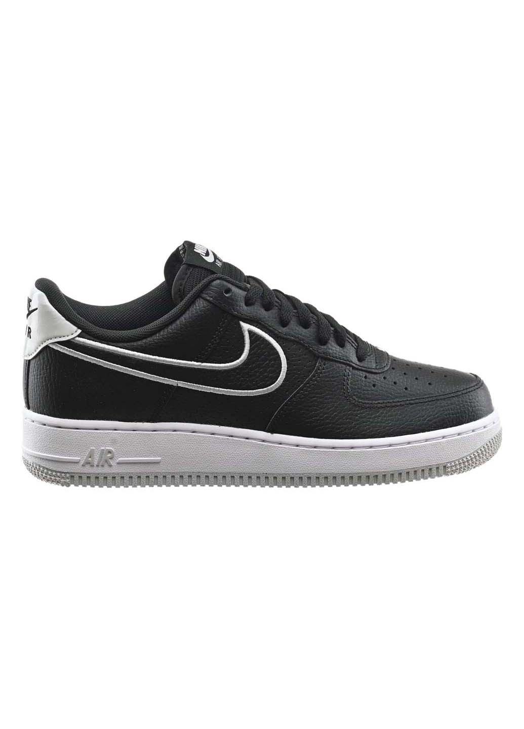 Черные демисезонные кроссовки мужские air force 1 '07 Nike