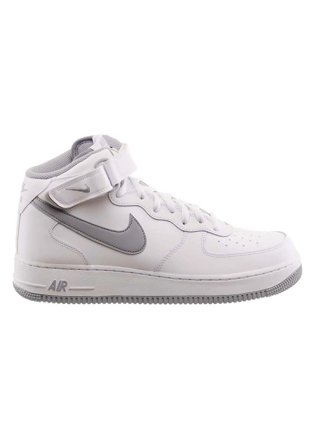 Білі кросівки чоловічі air force 1 mid '07 демісезон Nike