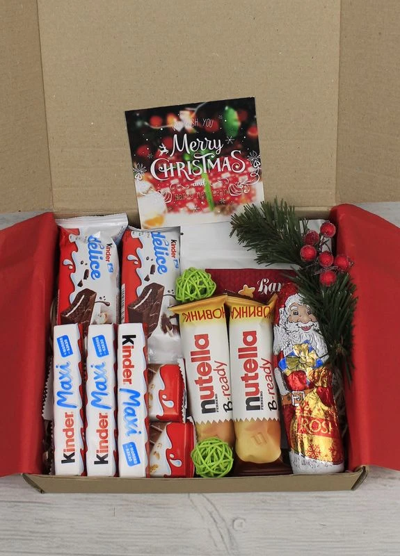 Подарочный набор Merry Cristmas Kinder на новый год Рождество для девушки парню матери сестре брату (3-2348) Кукумбер (261764805)