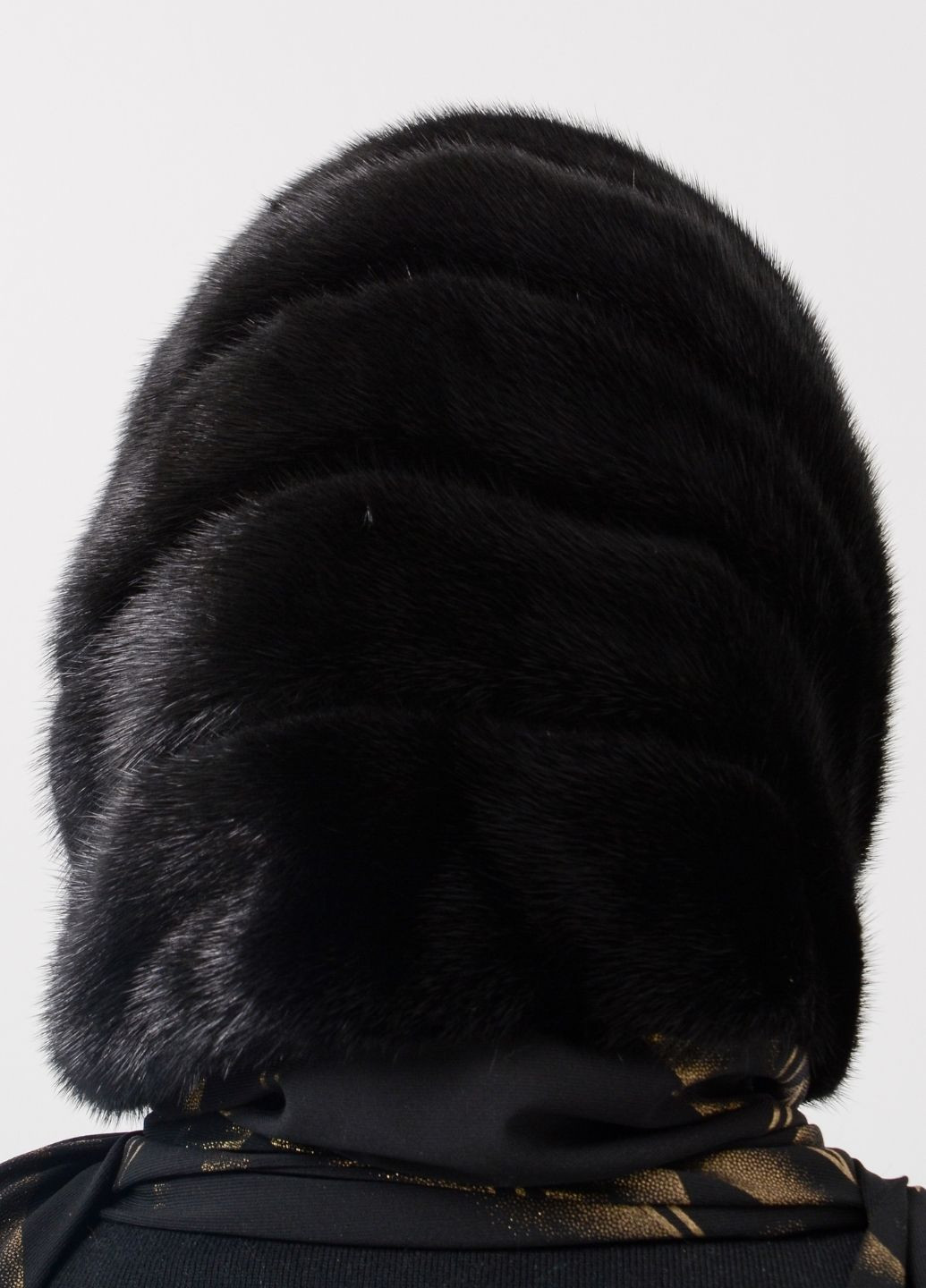 Норковый платок женский Меховой Стиль ракушка (261333019)