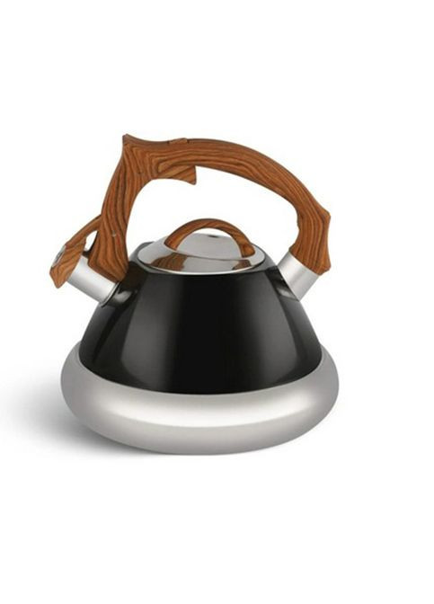 Металлический чайник со свистком EB-8823- черный 3л Edenberg (261407030)