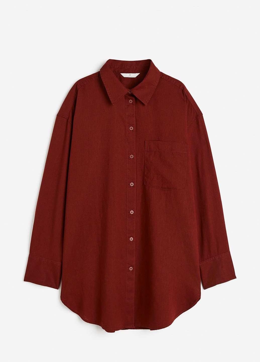 Темно-червона демісезонна блузка H&M