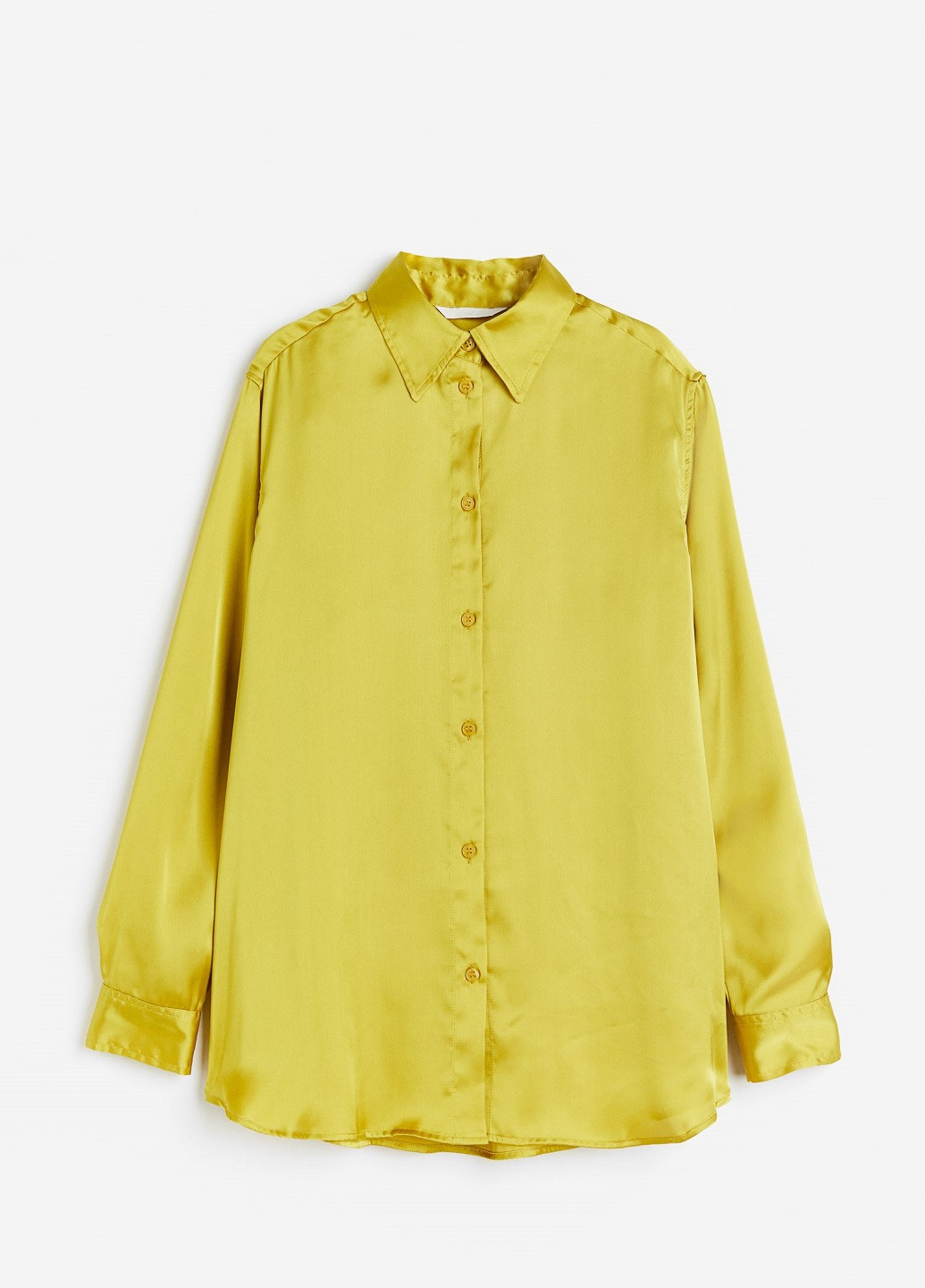 Жёлтая блузка H&M