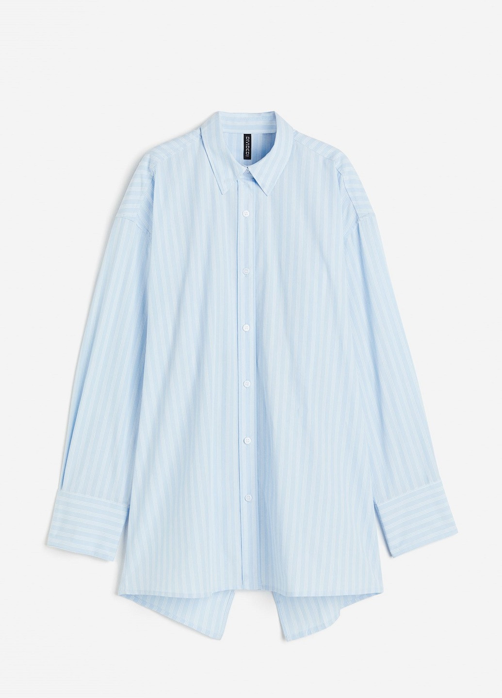 Блакитна демісезонна блузка H&M