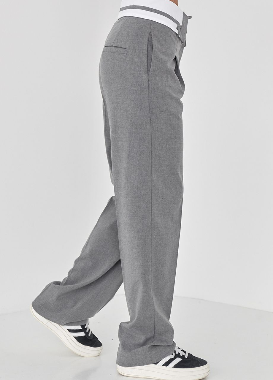 Женские брюки-палаццо со стрелками Lurex (260820832)