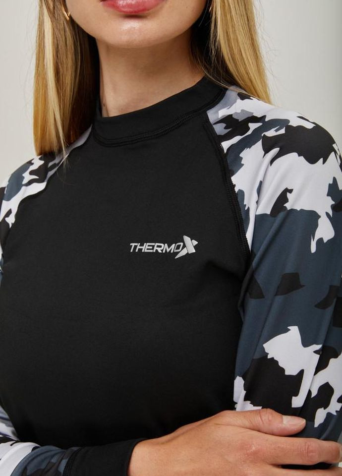 Комплект жіночої термобілизни ThermoX military black (261408666)