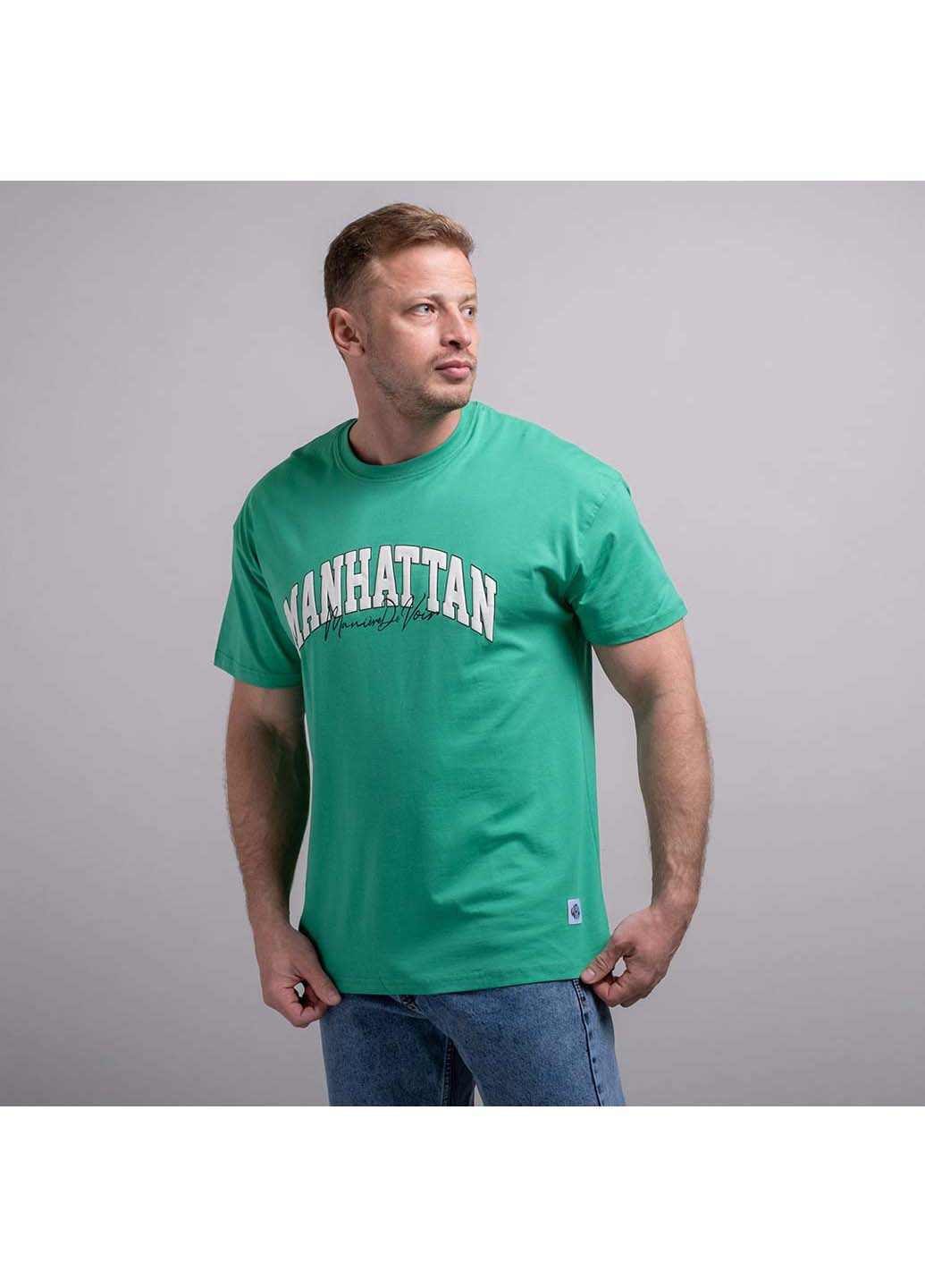 Зеленая футболка Fashion