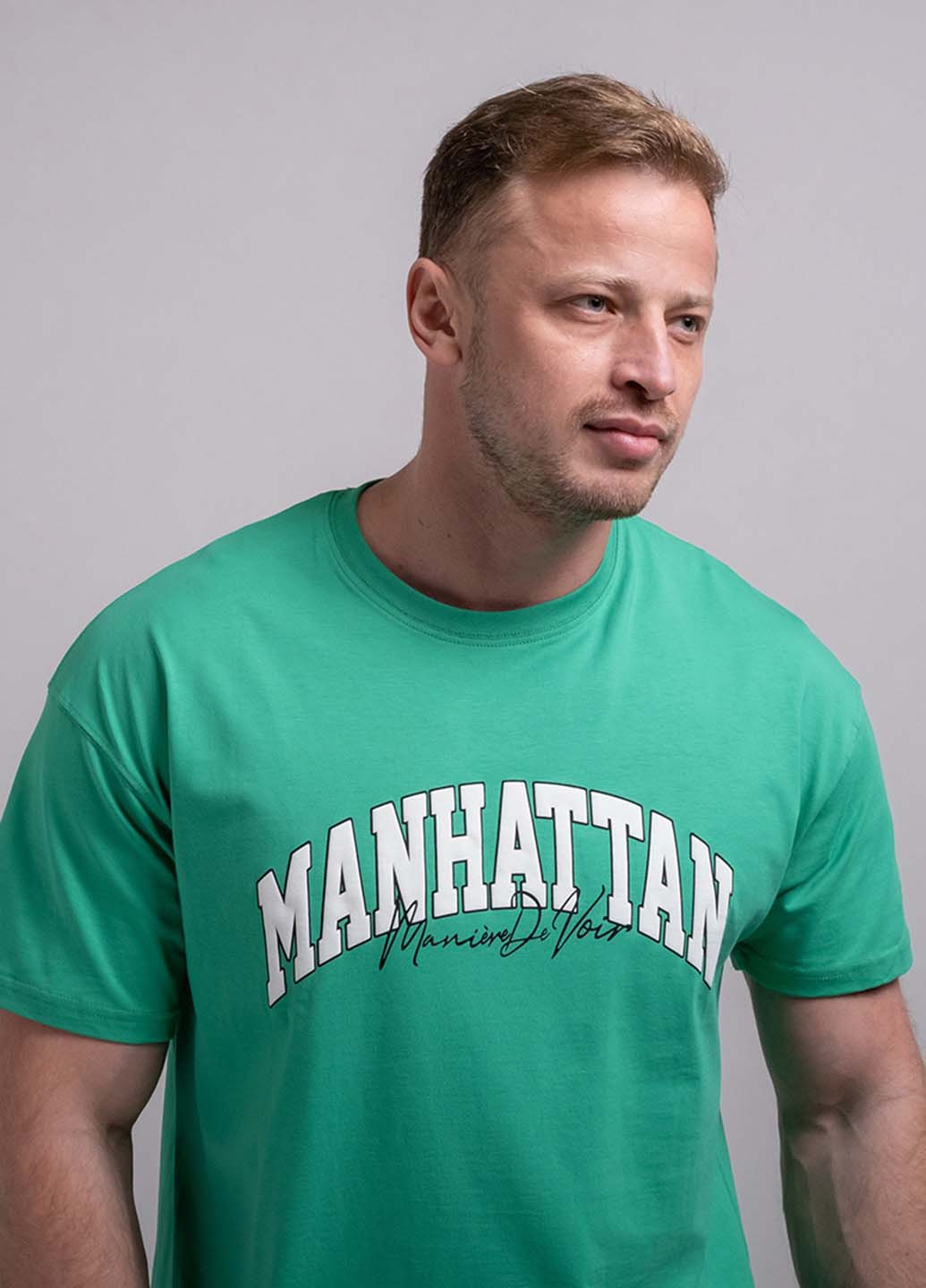 Зеленая футболка Fashion