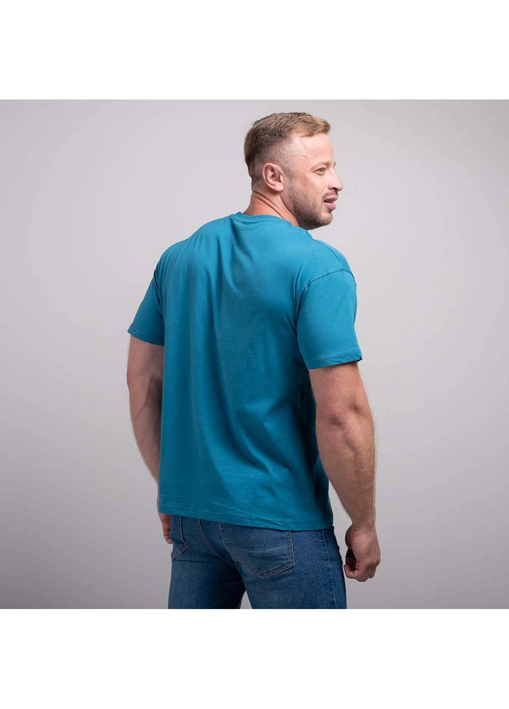 Бірюзова футболка Fashion