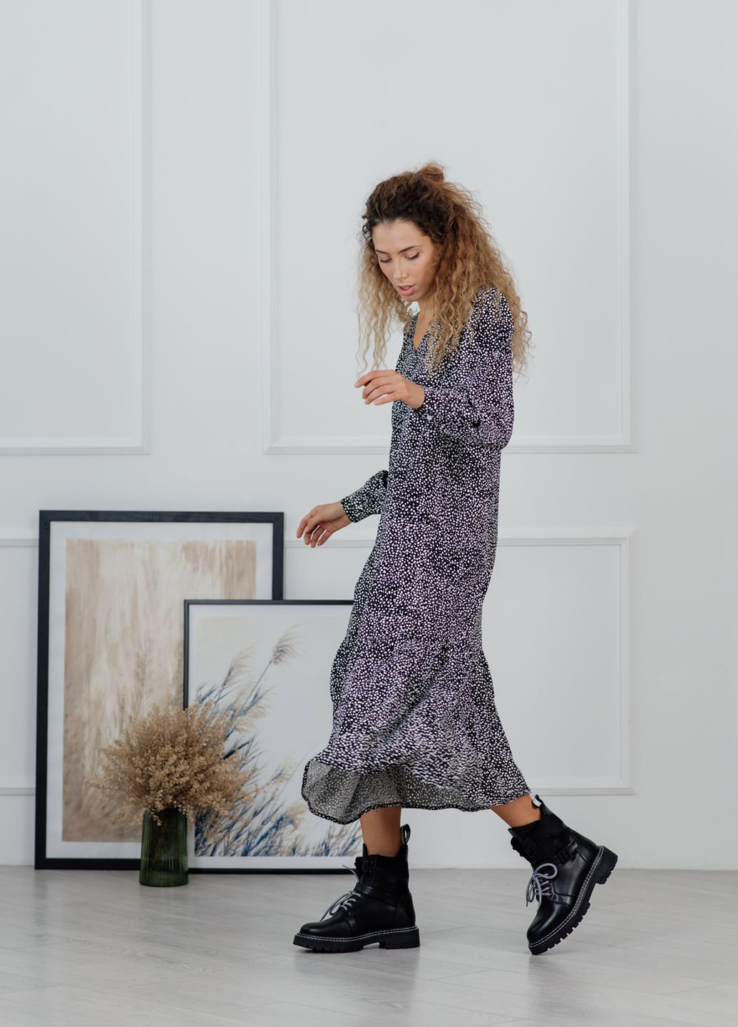 Чорна кежуал сукня Azuri