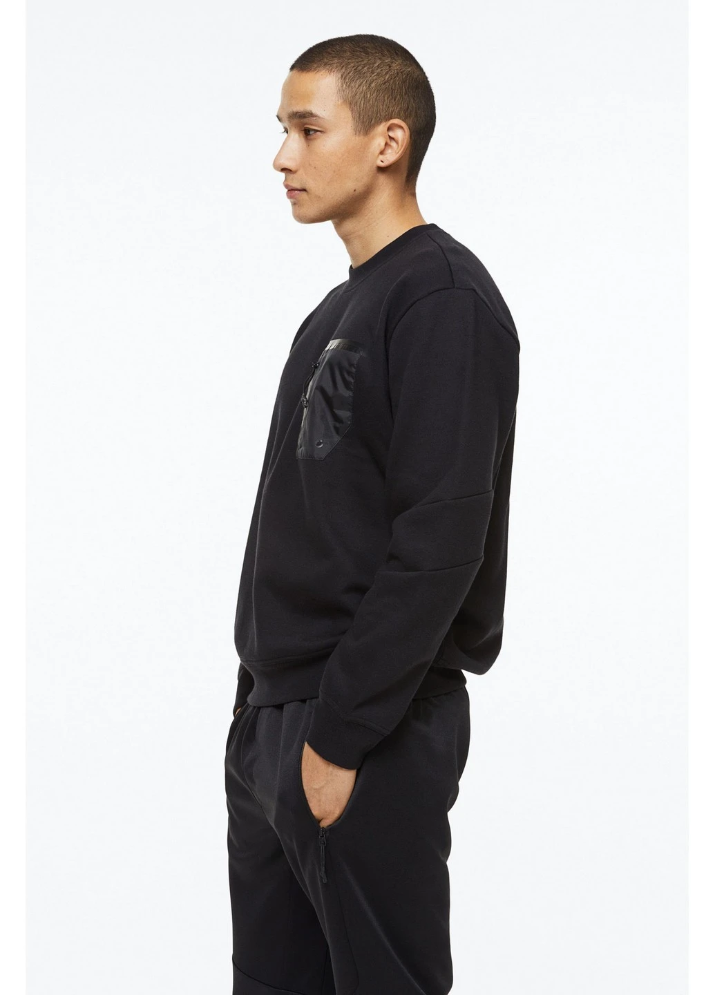 Чорний толстовка H&M (261483404)