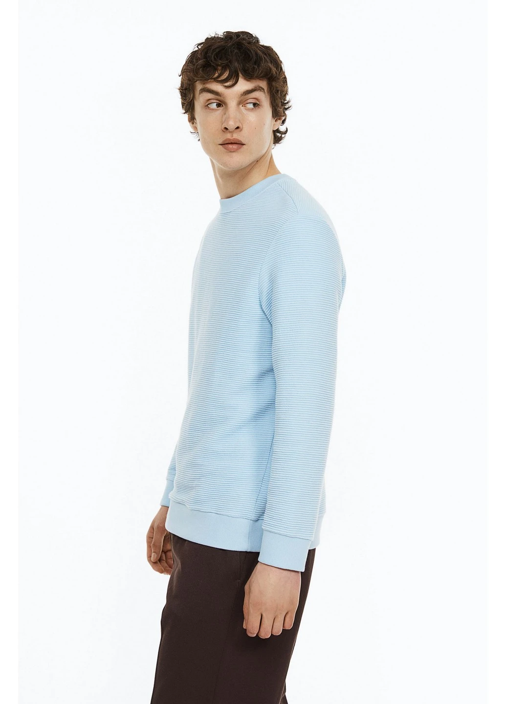 Голубой свитшот H&M (261483398)