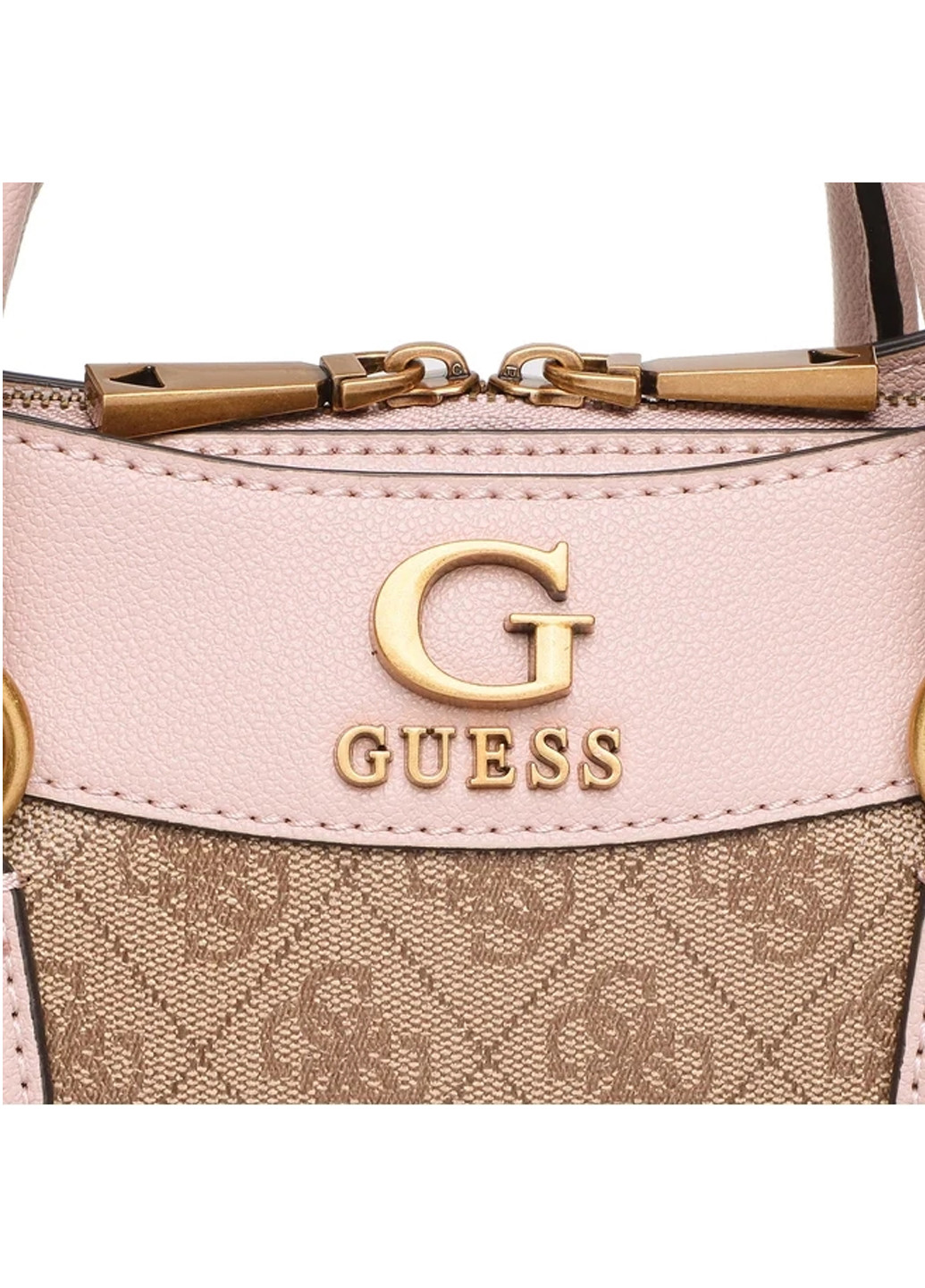 Сумка жіноча із еко шкіри Guess nell logo girlfriend satchel (261552965)