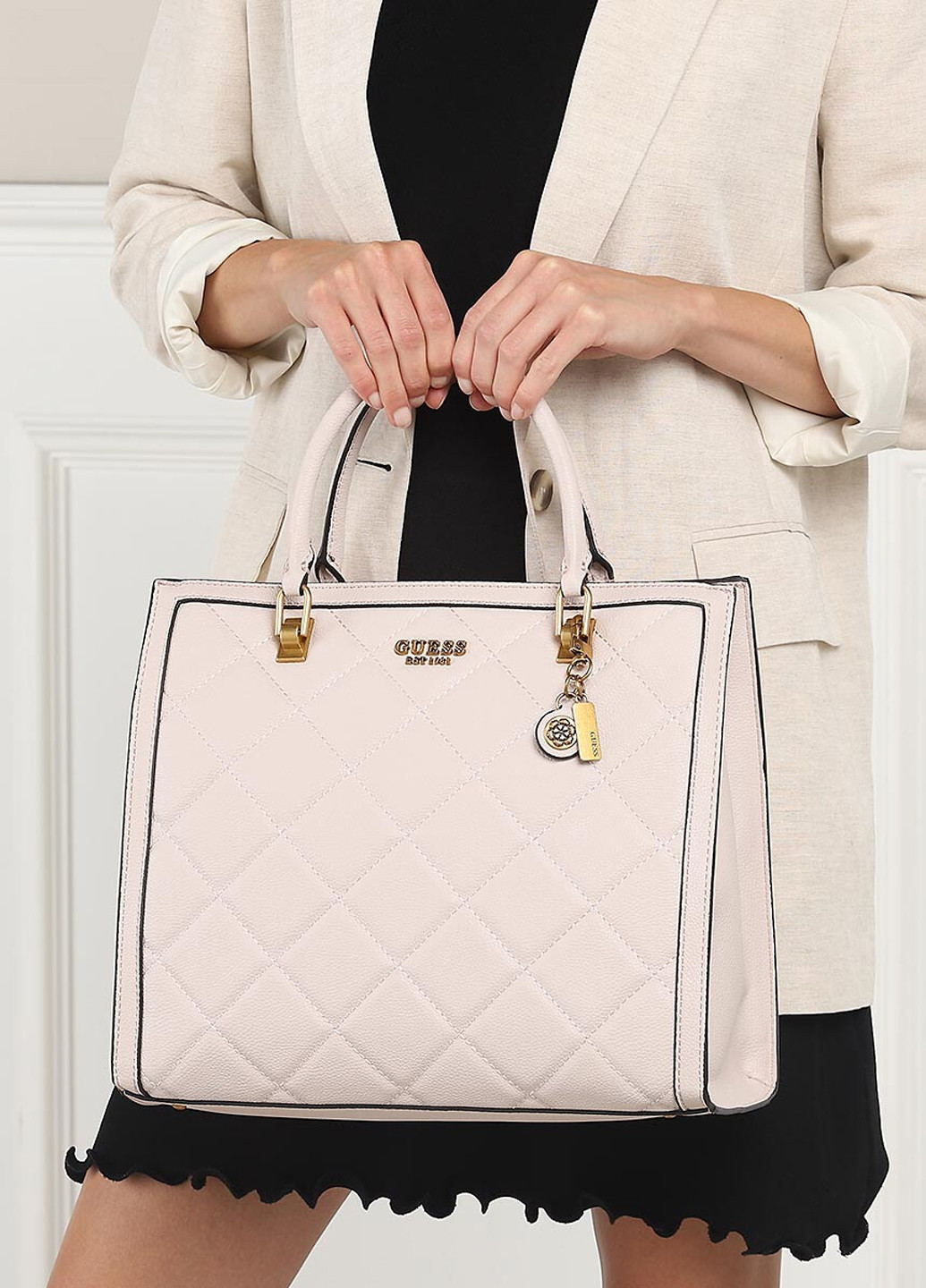 Сумка женская из эко кожи Guess ABEY ELITE TOTE (261552958)