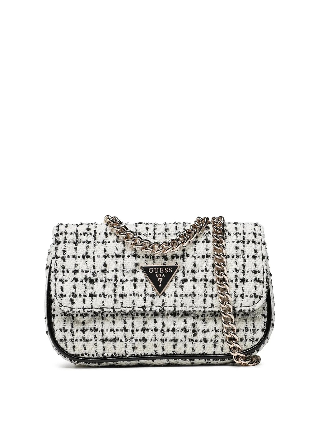 Сумка жіноча твідова Guess SPARK MICRO MINI (261552926)