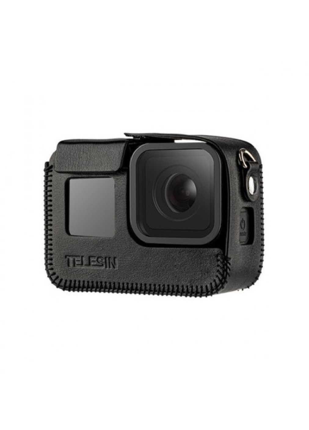 Кожаный защитный чехол Telesin для GoPro Hero 8 Black (473952-Prob) Черный Unbranded (256930400)