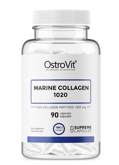 Marine Collagen 1020 mg 90 Caps Ostrovit (258499126)