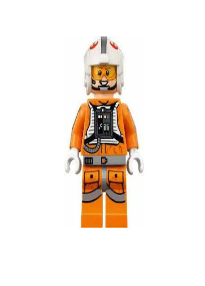 Детская игрушка конструктор минифигурка Звездные войны пилот повстанцев No Brand (269343029)