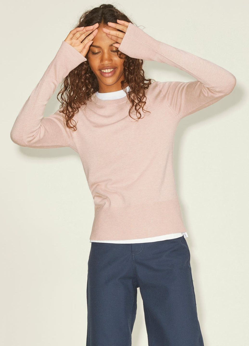 Пудровий джемпер демісезон,пудровий,jjxx Jack & Jones