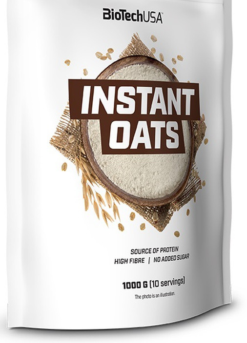 Instant Oats 1000 g /10 servings/ Hazelnut Biotechusa (258499091)